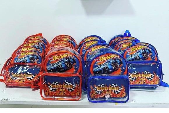 Mochila Cristal com Bolso