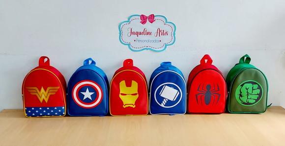 Mochila Super Heróis