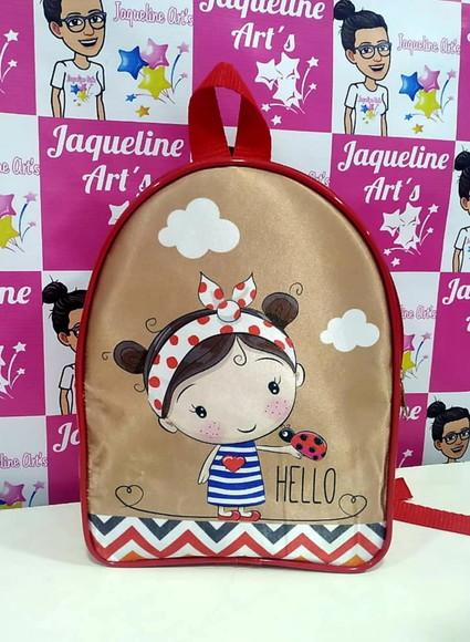Mochilinha personalizada