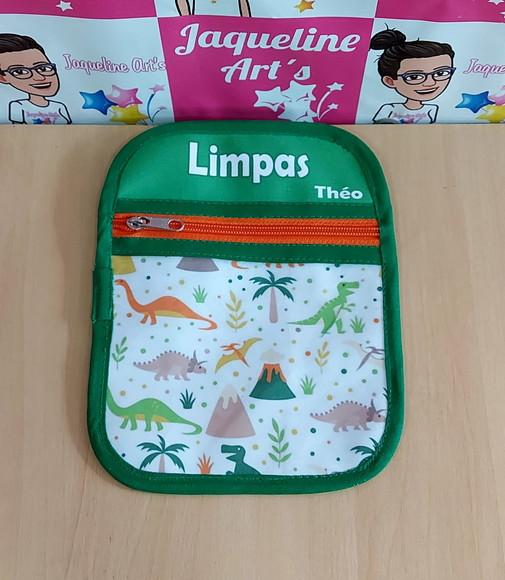 Porta máscara duplo limpo e sujo