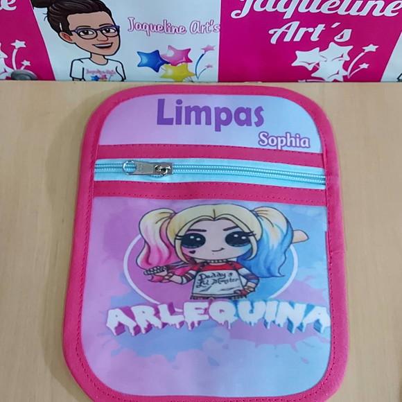 Porta máscara duplo limpo e sujo