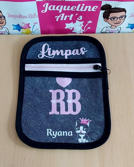 Porta máscara duplo limpo e sujo