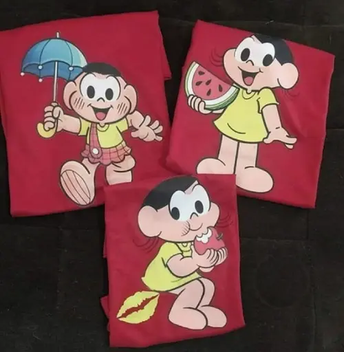 Camisa personalizada colorida infantil