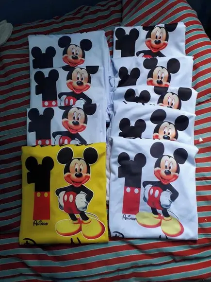 camisa personalizada infantil branca