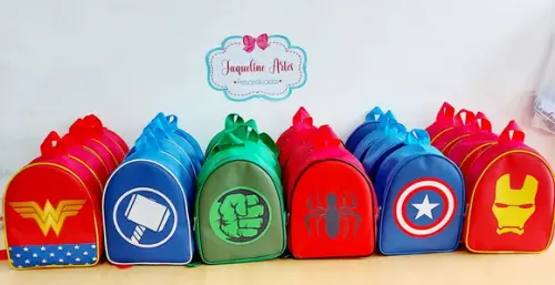 Mochila Super Heróis