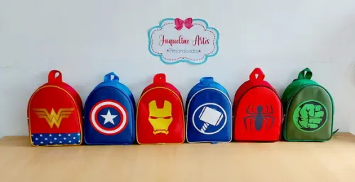Mochila Super Heróis