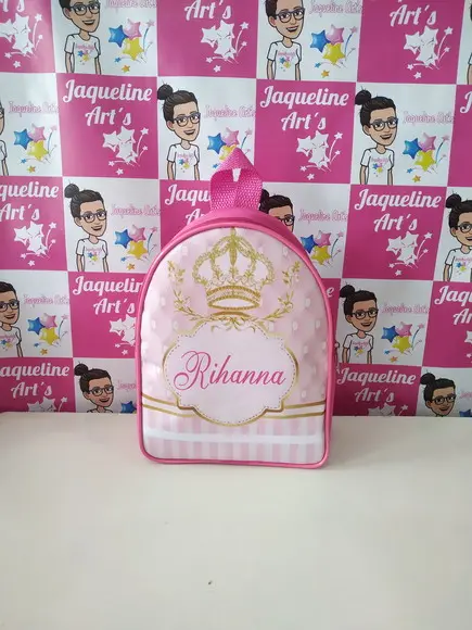 Mochilinha personalizada