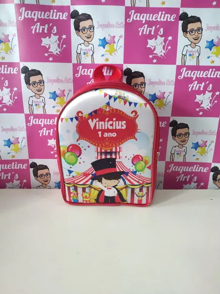 Mochilinha personalizada