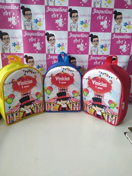 Mochilinha personalizada