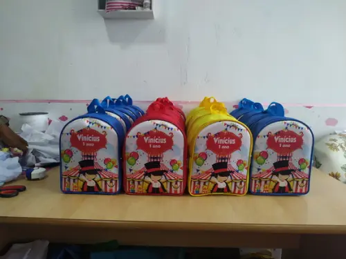 Mochilinha personalizada