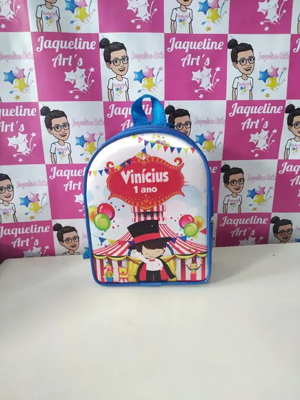 Mochilinha personalizada