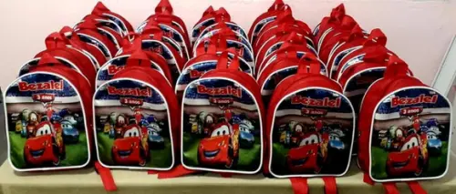 Mochilinha personalizada