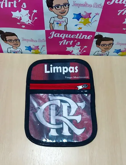 Porta máscara duplo limpo e sujo