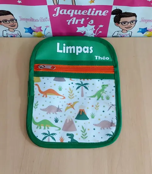 Porta máscara duplo limpo e sujo