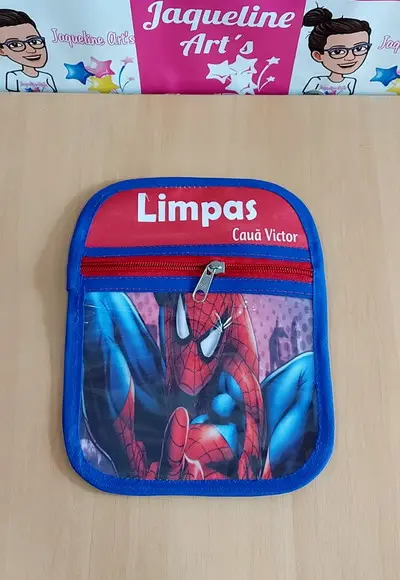 Porta máscara duplo limpo e sujo