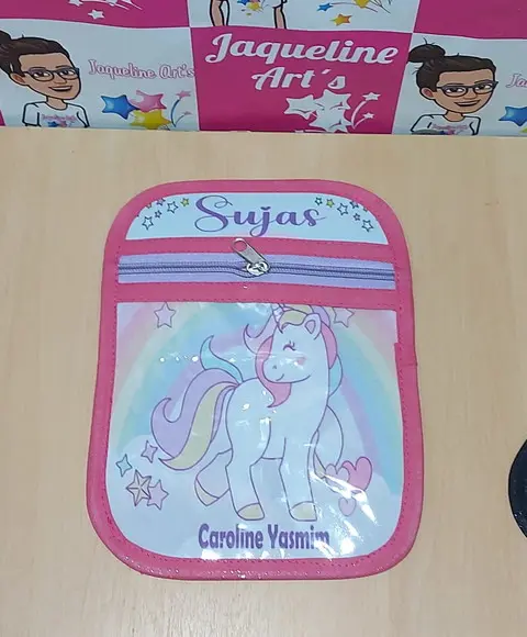 Porta máscara duplo limpo e sujo