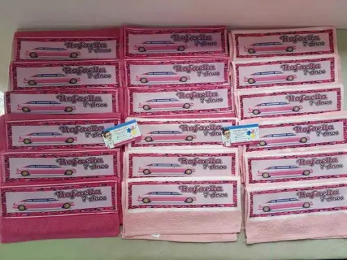 Toalhinha personalizada