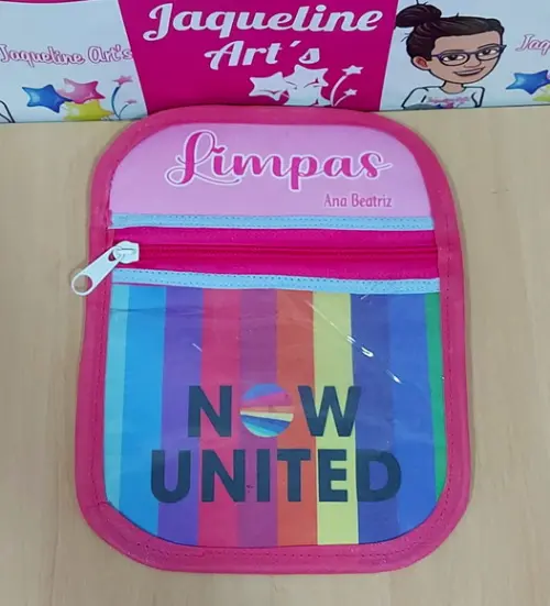 Porta máscara duplo limpo e sujo