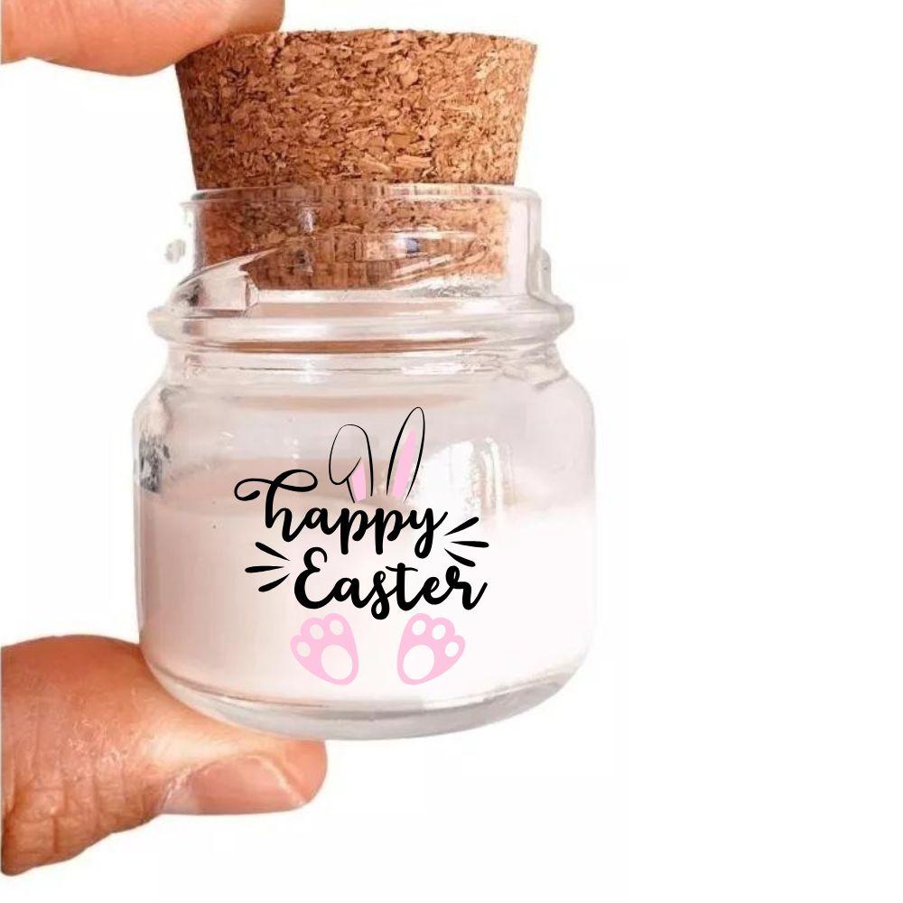 Mini Vela Aromática Personalizada de Páscoa