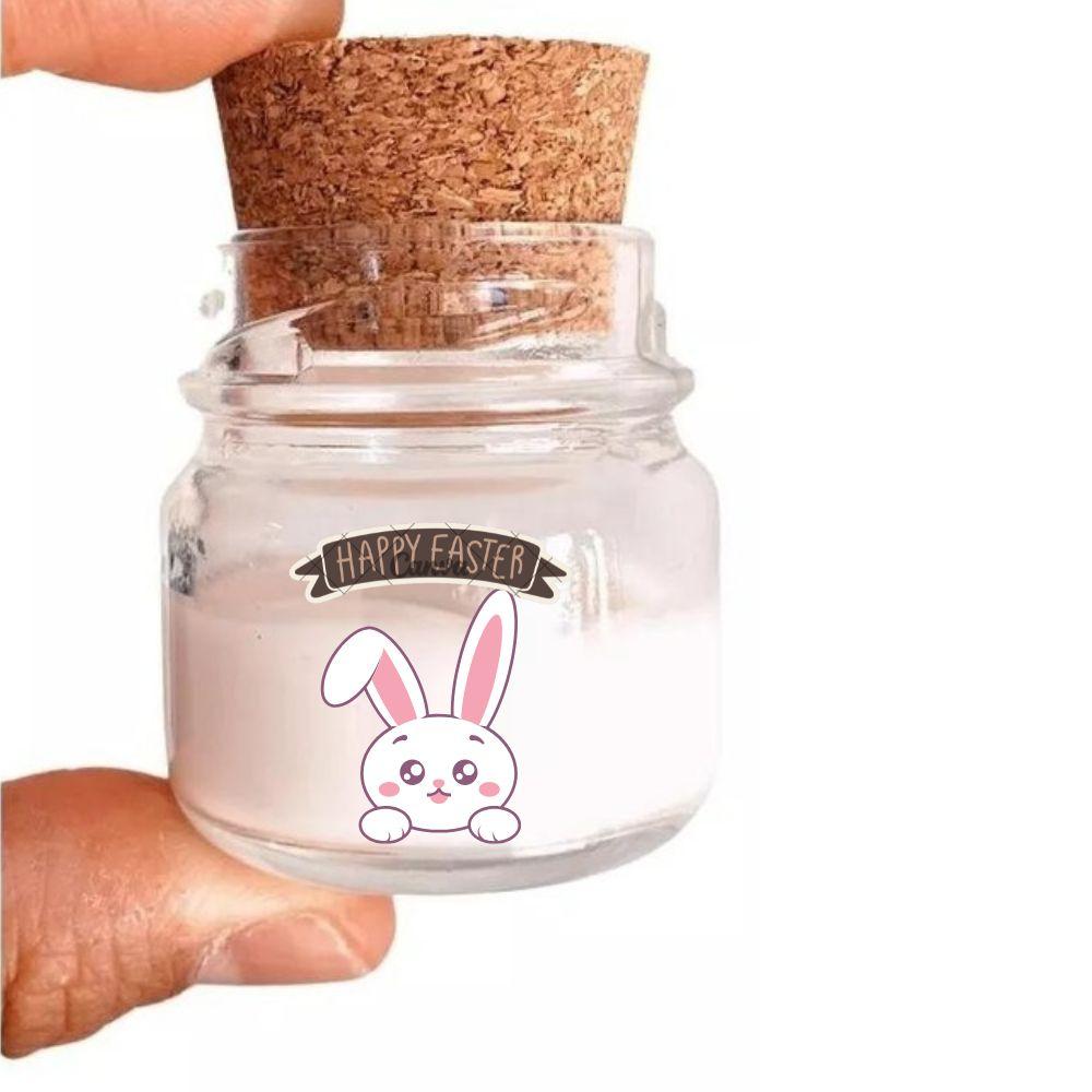 Mini Vela Aromática Personalizada de Páscoa