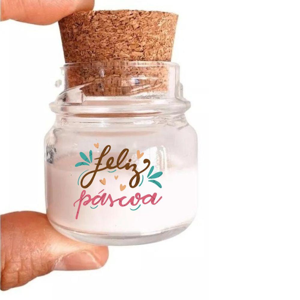 Mini Vela Aromática Personalizada de Páscoa
