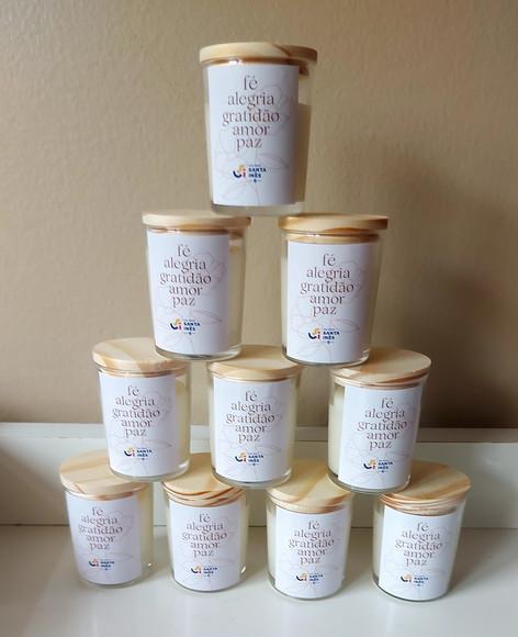 Vela Aromática Personalizada Aniversário 70g