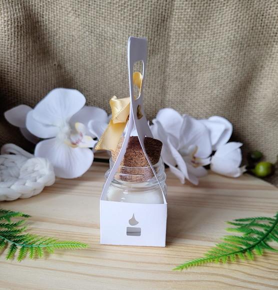 Vela Aromática Personalizada Lembrancinha Batizado