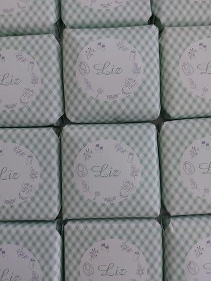 Lembrancinha de Maternidade Sabonete Personalizado