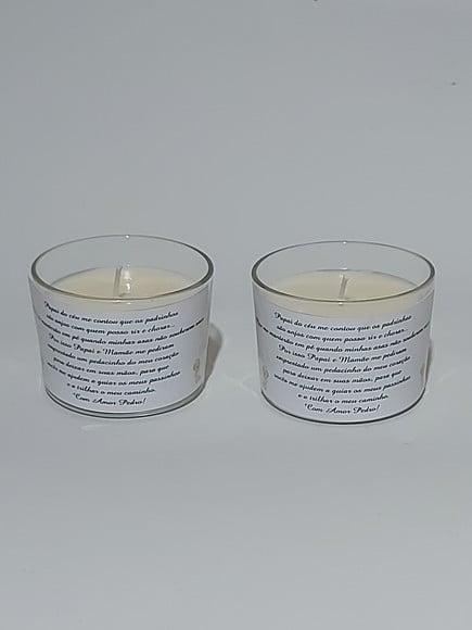 Lembrancinha Vela Batizado 120g
