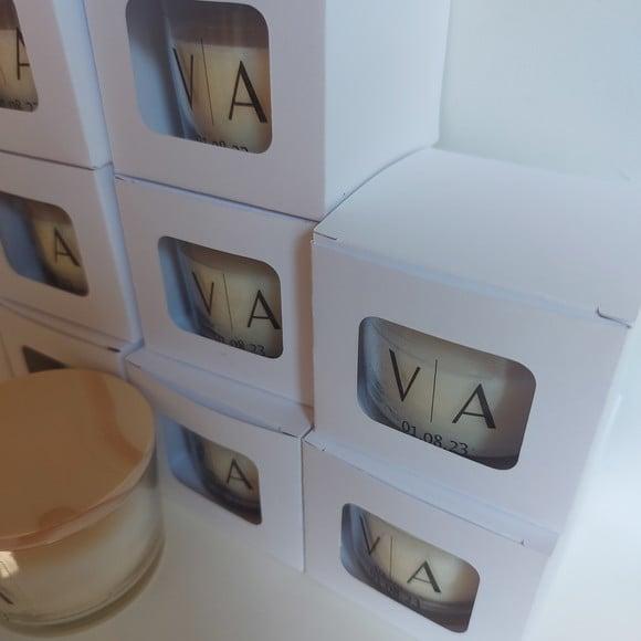 Lembrancinha Vela Casamento Personalizada 120g