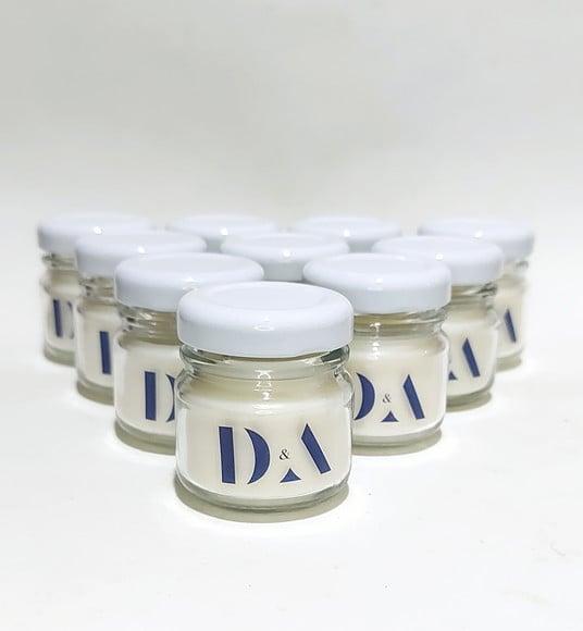 Mini Vela Aromática Casamento 40g