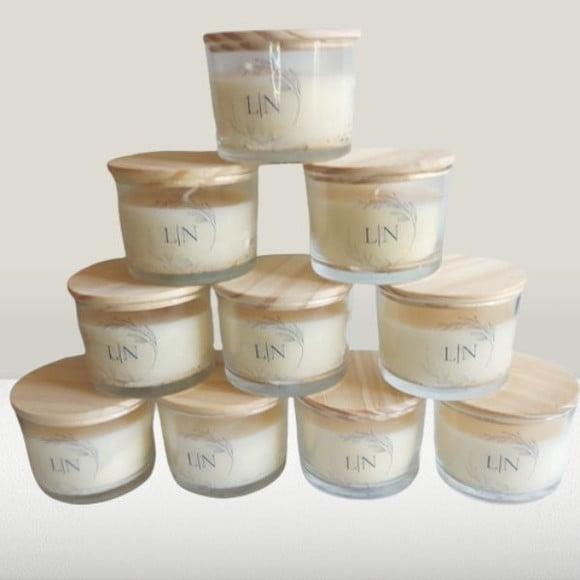 Vela Aromática Personalizada Casamento 120g