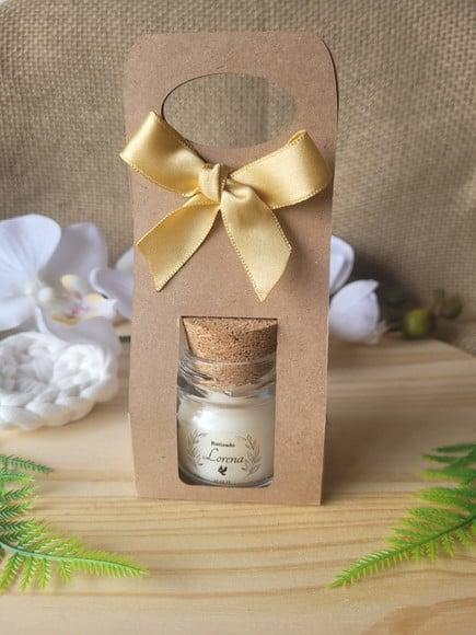 Vela Aromática Personalizada Lembrancinha Batizado
