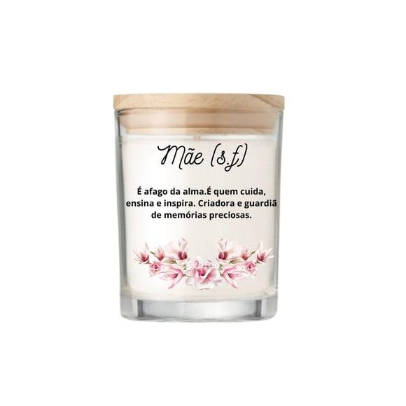 Vela Aromática Personalizada Dia das Mães 70g