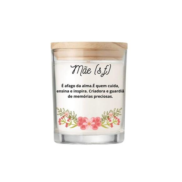 Vela Aromática Personalizada Dia das Mães 70g