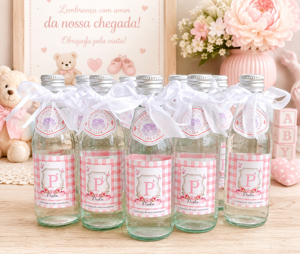 Água Mineral Italiana Acqua Panna Personalizada Maternidade
