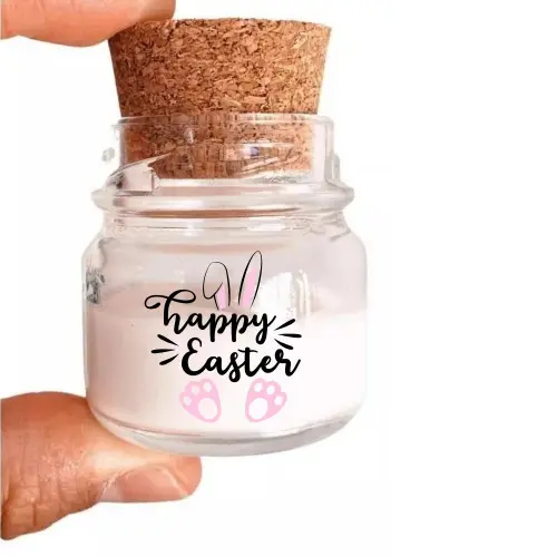 Mini Vela Aromática Personalizada de Páscoa