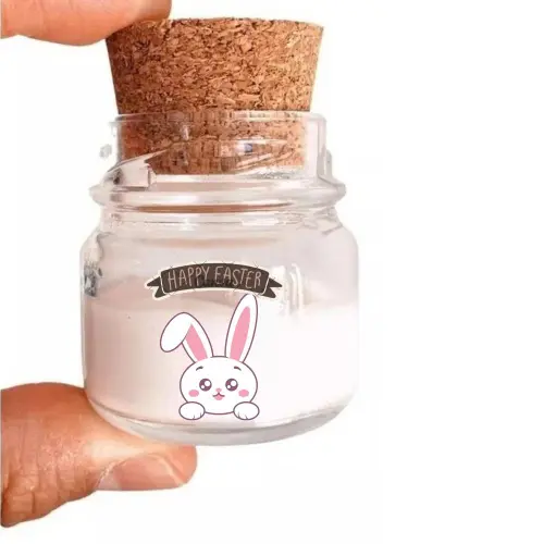 Mini Vela Aromática Personalizada de Páscoa