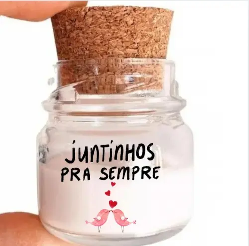 Mini Vela Aromática Brinde Dia dos Namorados 40 Gr