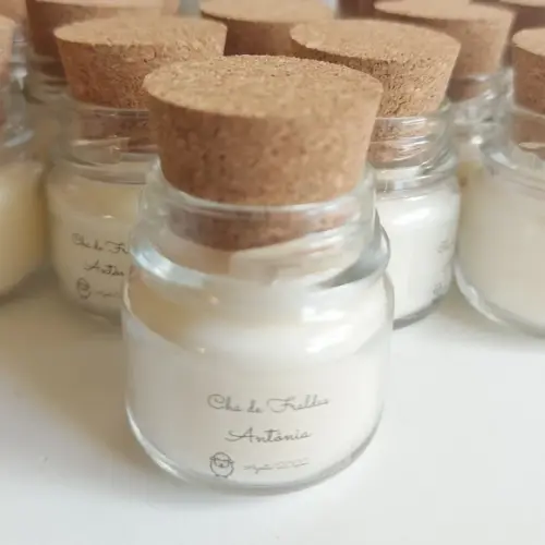 Mini Vela Perfumada Chá de Fraldas 40 Gr
