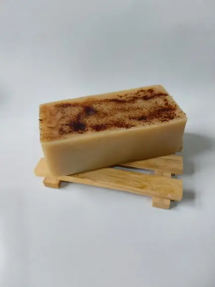 Barra Sabonete Artesanal Canela
