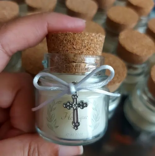 Lembrancinha Mini Vela Perfumada Aniversário 40 Gr