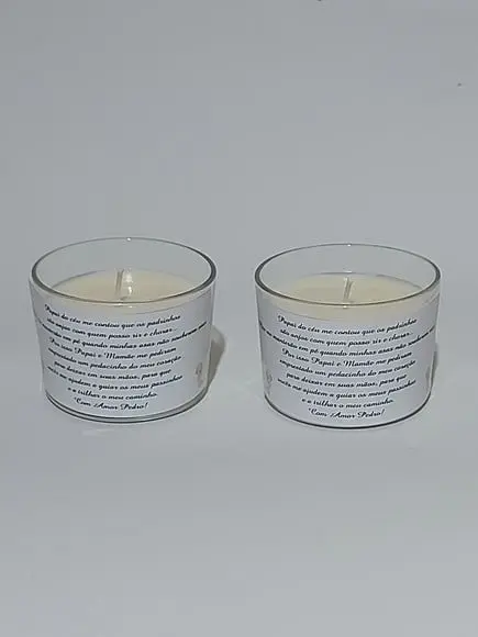 Lembrancinha Vela Batizado 120g