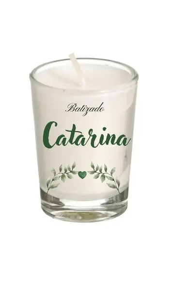 Lembrancinha Vela Perfumada Batizado 70g