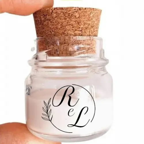 Mini Vela Aromática Casamento 40g