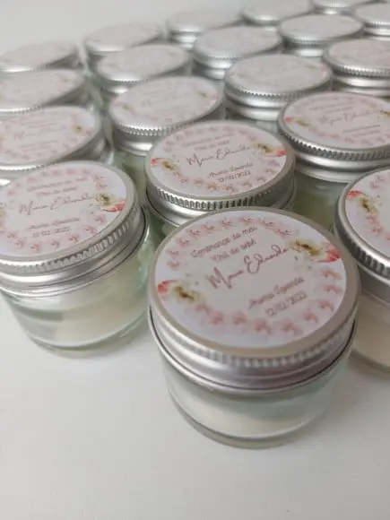 Mini Vela Perfumada Chá de Bebê 35 gr