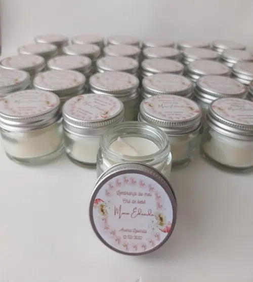 Mini Vela Perfumada Chá de Bebê 35 gr