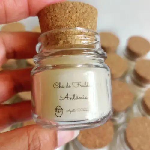 Mini Vela Perfumada Chá de Fraldas 40 Gr