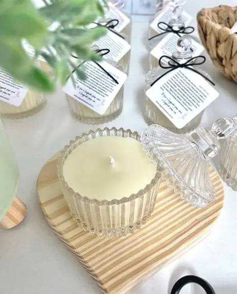 Vela Aromática Decorativa Bomboniere Catedral 120g
