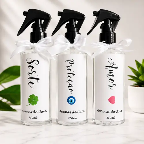 Home Sprays Proteção, Sorte e Amor 300ml